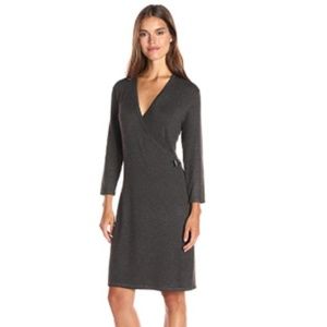 Calvin Klein Women's Long Sleeve Mock Wrap Dress
